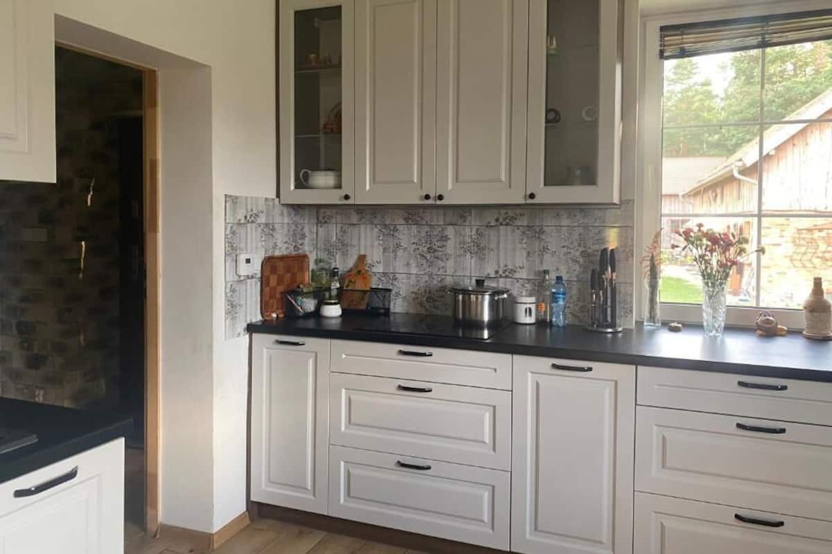 Family Quadruple Room, Garden View | Private kitchen