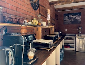 Comfort Single Room, Garden View | Private kitchen