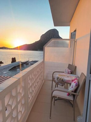 Classic Double Room, Balcony, Partial Sea View | Property grounds