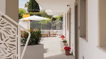Appartamento, 1 letto matrimoniale con divano letto | Terrazza/patio