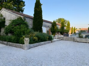 Enceinte de l’hébergement