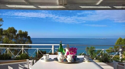 Sea View Studio at Stavento Apartments – Romantic Sunset Escape by the Beach