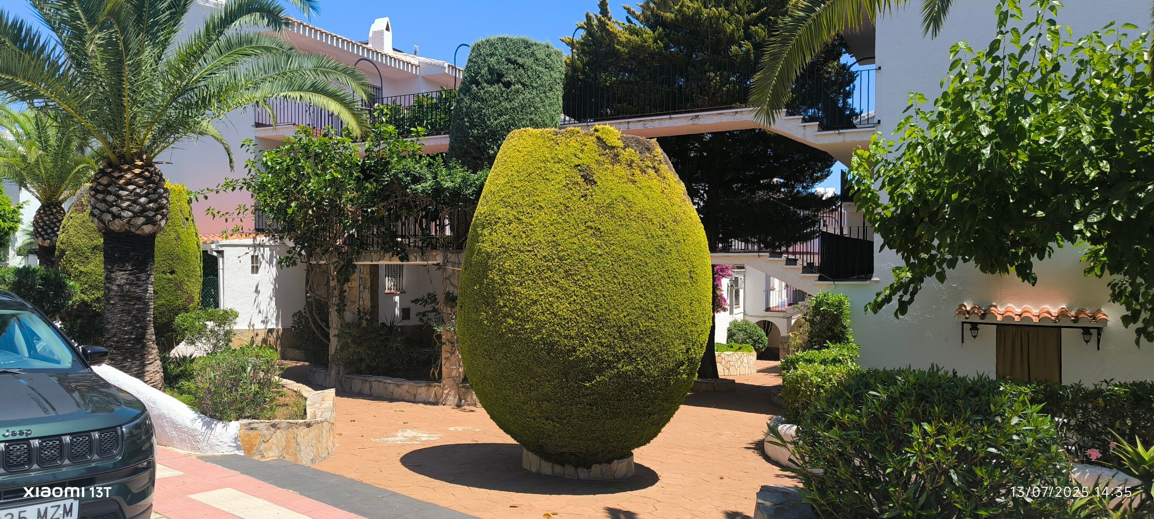 Enceinte de l’hébergement