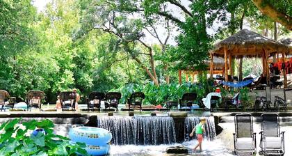 Luxury Reunion: Safari Tent Glamping for Friends Getaway in Cibolo, TX