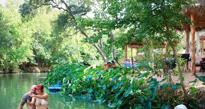 Luxury Reunion: Safari Tent Glamping for Friends Getaway in Cibolo, TX