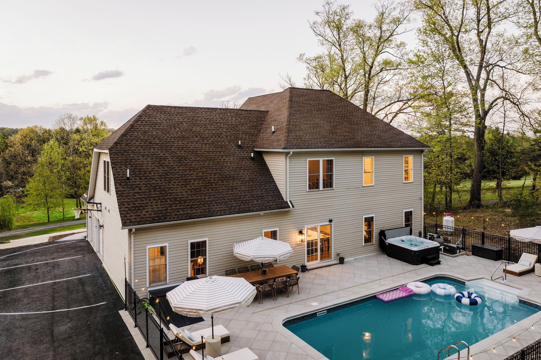 Piscine chauffée