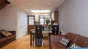 House, 2 Bedrooms | Living room | Books
