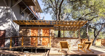 The Macaw Yurt in Lakeway, TX