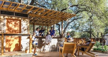 The Macaw Yurt in Lakeway, TX