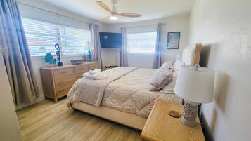 Iron/ironing board, free WiFi, bed sheets