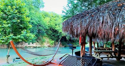 Fully-Equipped Riverside Glamping Safari Tent on the San Marcos River, Texas