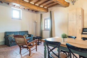 TV - Apartment in farmhouse overlooking Tuscany (Reggello)