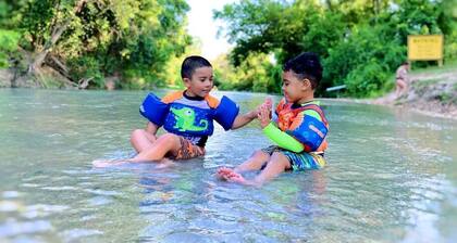 Texas Glamping at its Finest in Safari Tents on the San Marcos River