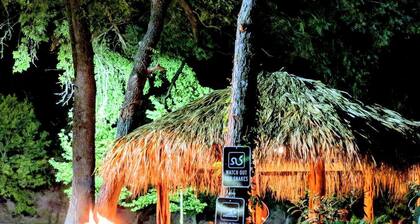 Texas Glamping at its Finest in Safari Tents on the San Marcos River