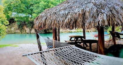 Texas Glamping at its Finest in Safari Tents on the San Marcos River