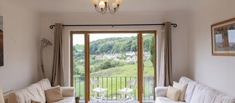 A spacious 5-bedroom countryside retreat with sweeping views across the valleys.