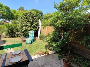 Outdoor dining - Patio villa with terrace and garden - 4 guests (Capbreton)