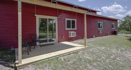 Gorgeous Wooden Cabin with Stunning Sights in Round Top, Texas