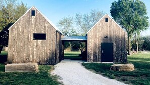 Unclassified image, 3 of 39, button - Charming A-Frame Cabin Experience with Campfire Vibes in Humboldt, Kansas (Humboldt)