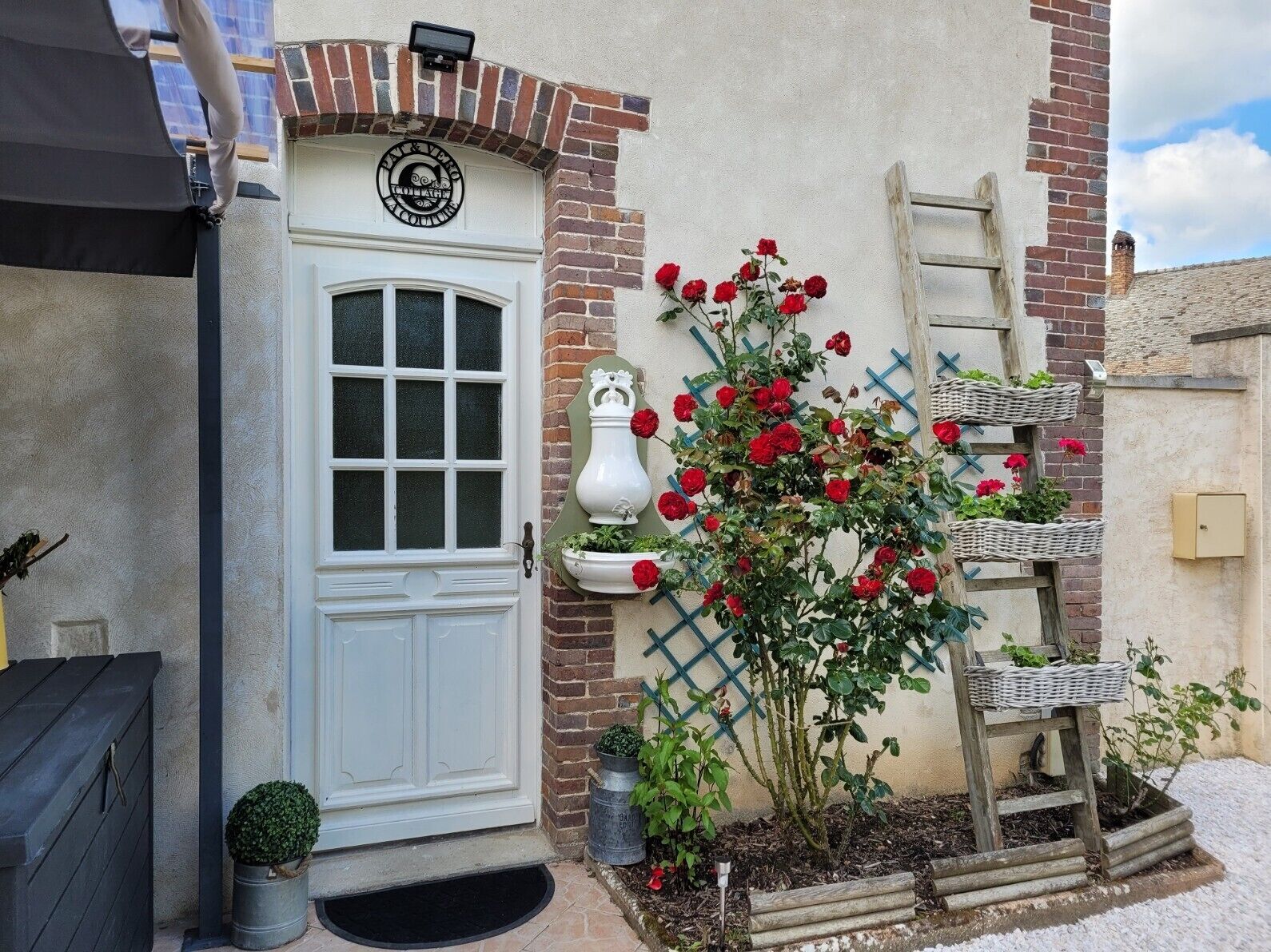 Detalhe da fachada