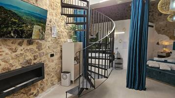 1 chambre, fer et planche Ă repasser, Wi-Fi, draps fournis