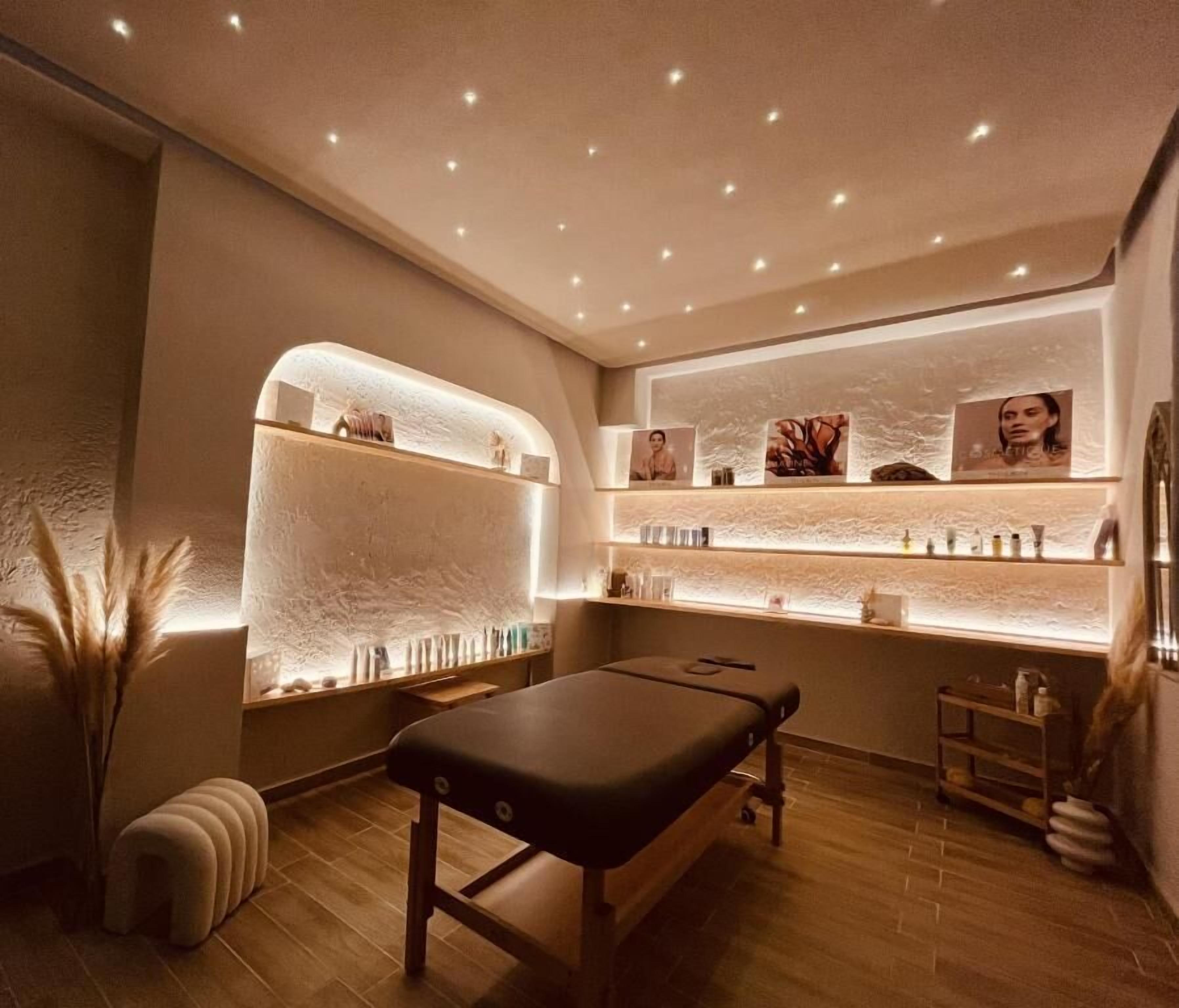 Sauna seca, tratamentos corporais, massagens musculares profundas