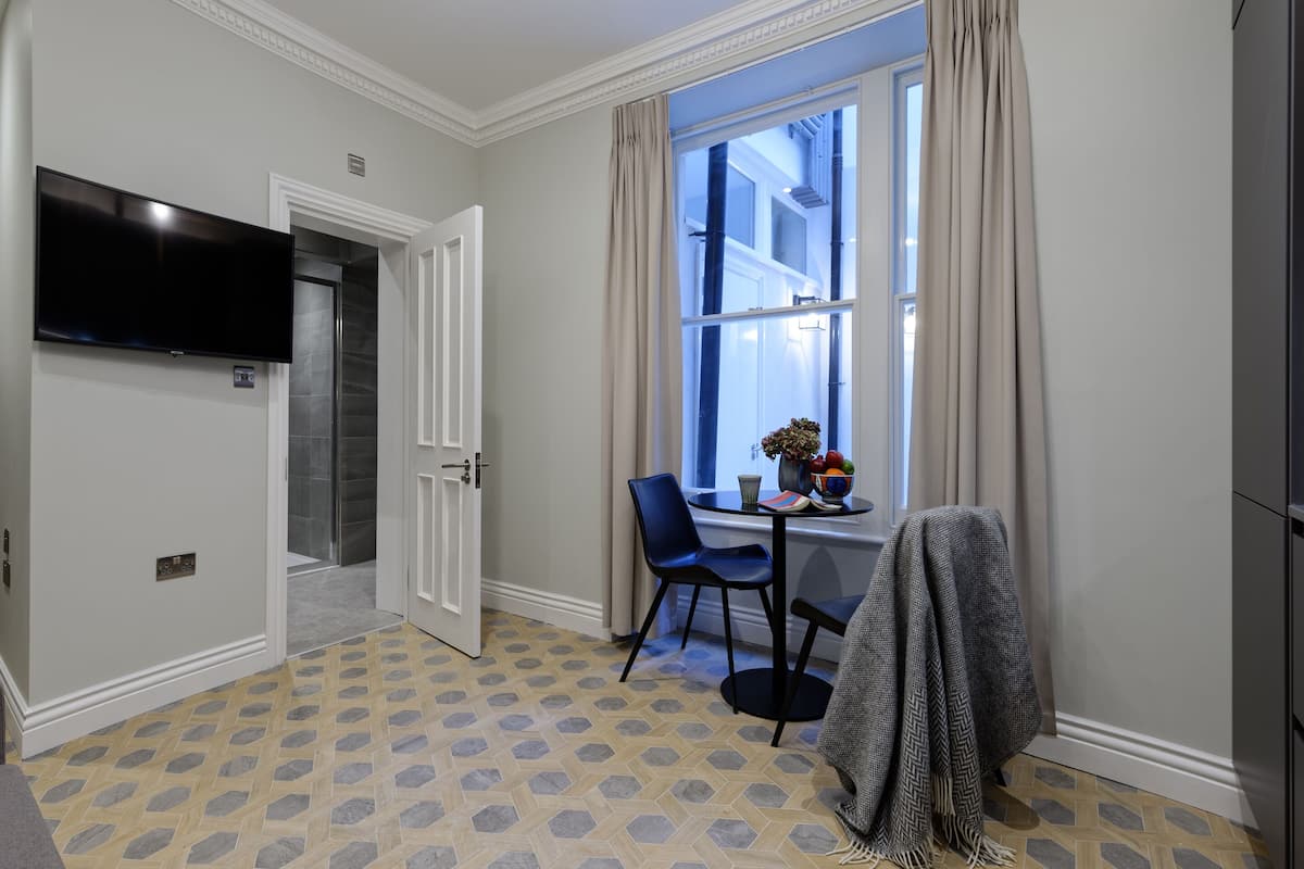 Superior Studio, Ensuite | Iron/ironing board, WiFi (free)