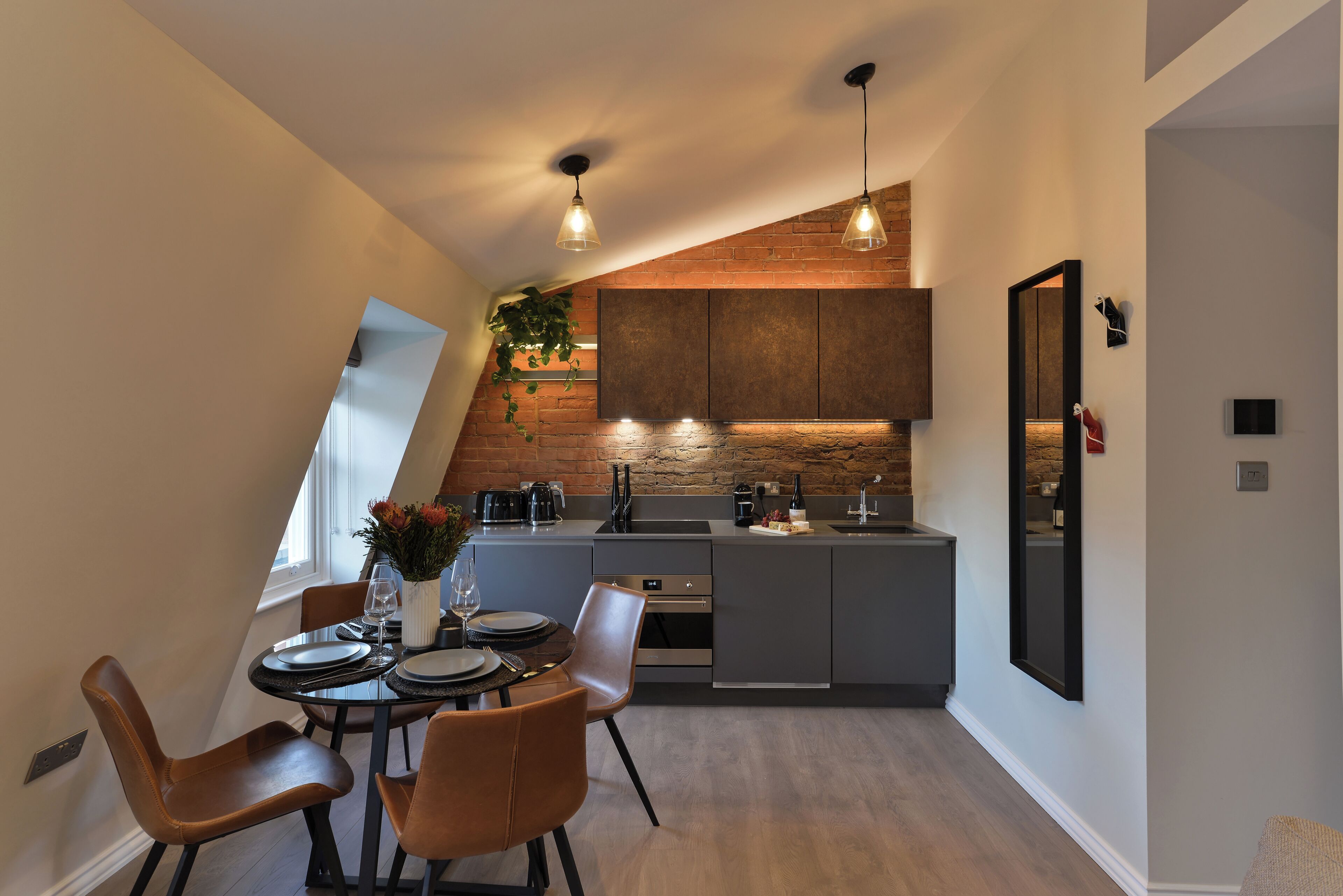 Studio Standard | Cuisine privée | Chaise haute
