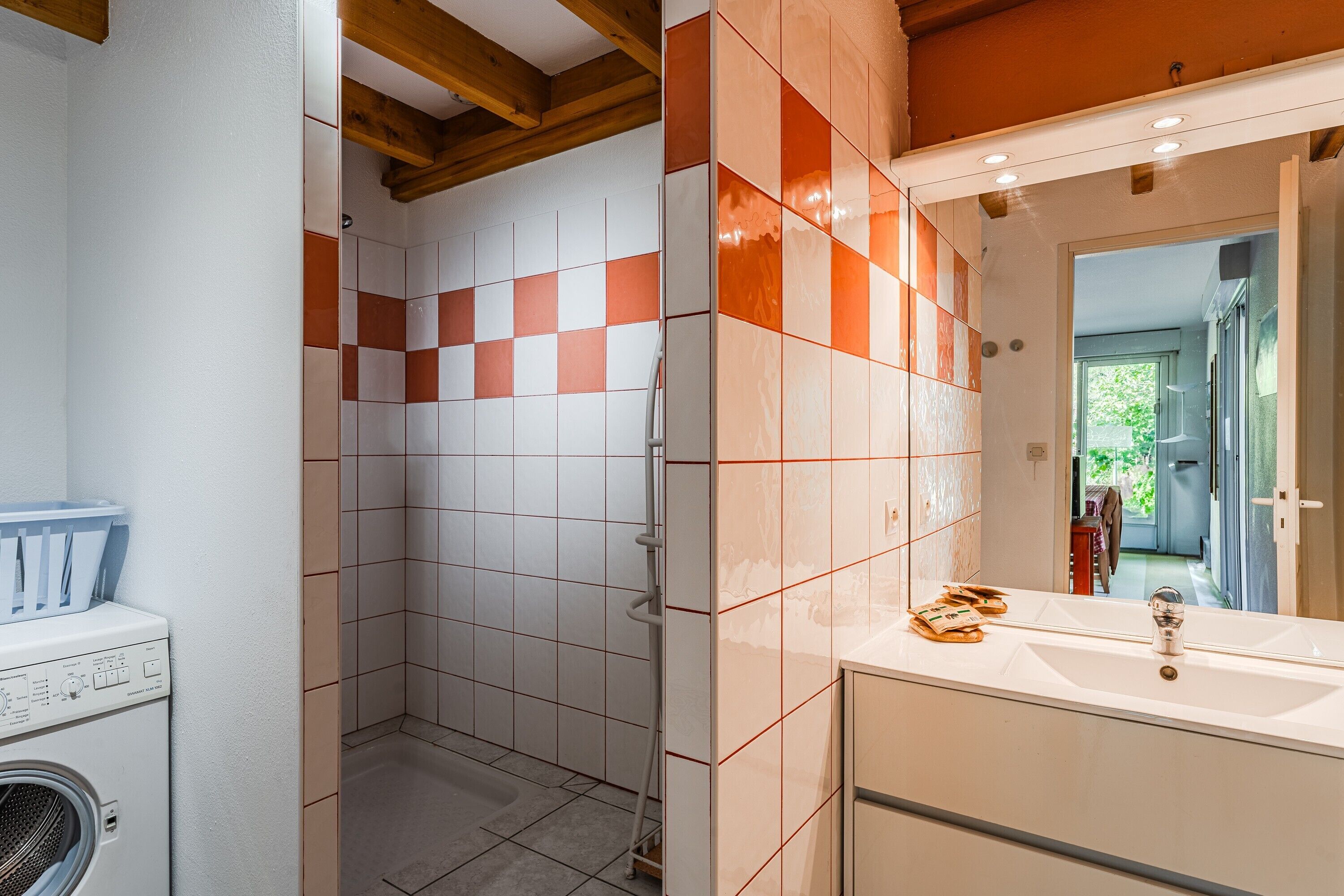 Dusche, Handtücher