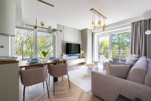 Apartment (3) | Living area | Flat-screen TV