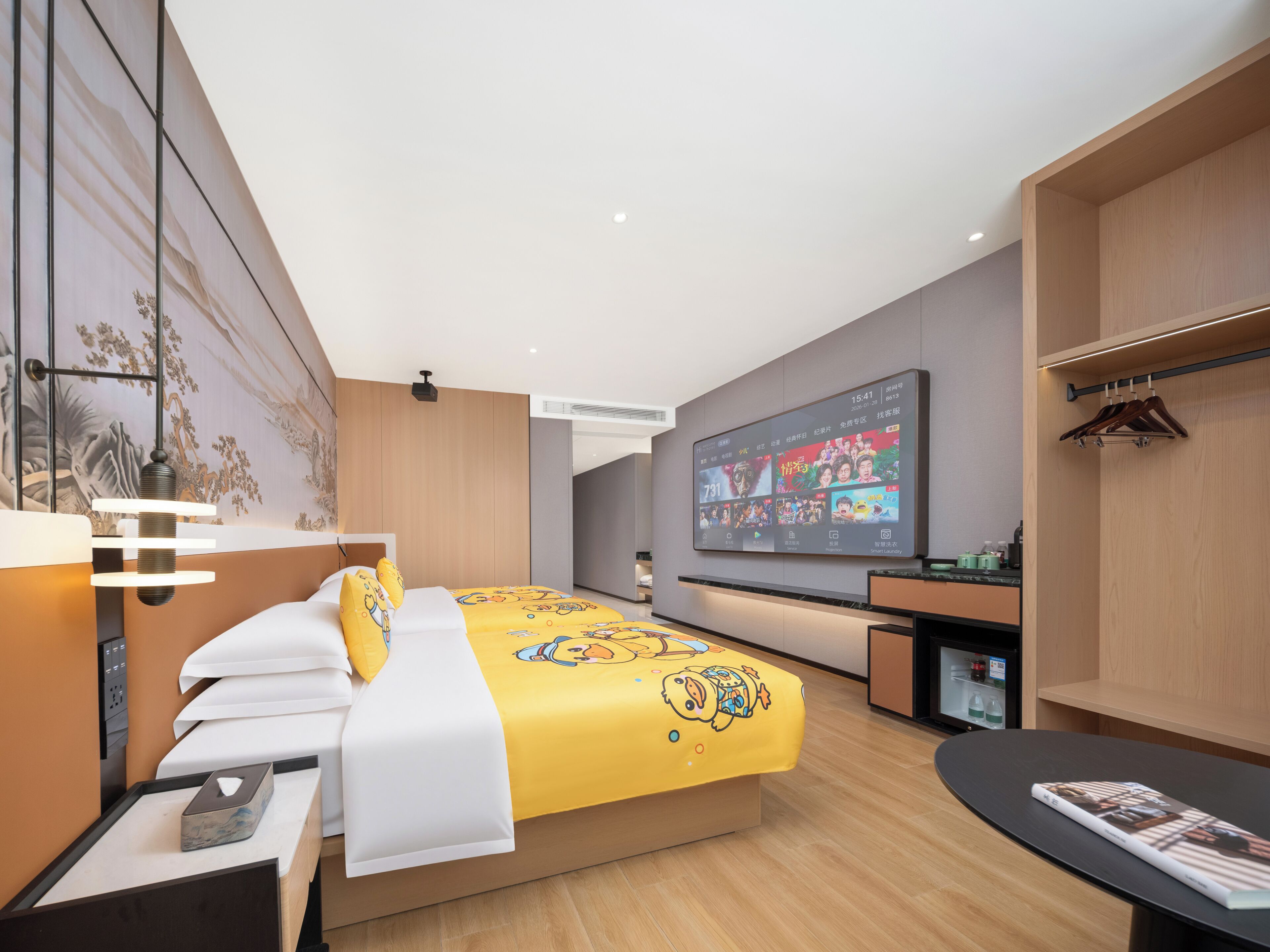 Family Triple Room | Premium bedding, down comforters, pillowtop beds, free minibar
