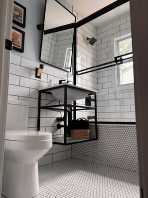 Handdoeken, zeep, toiletpapier