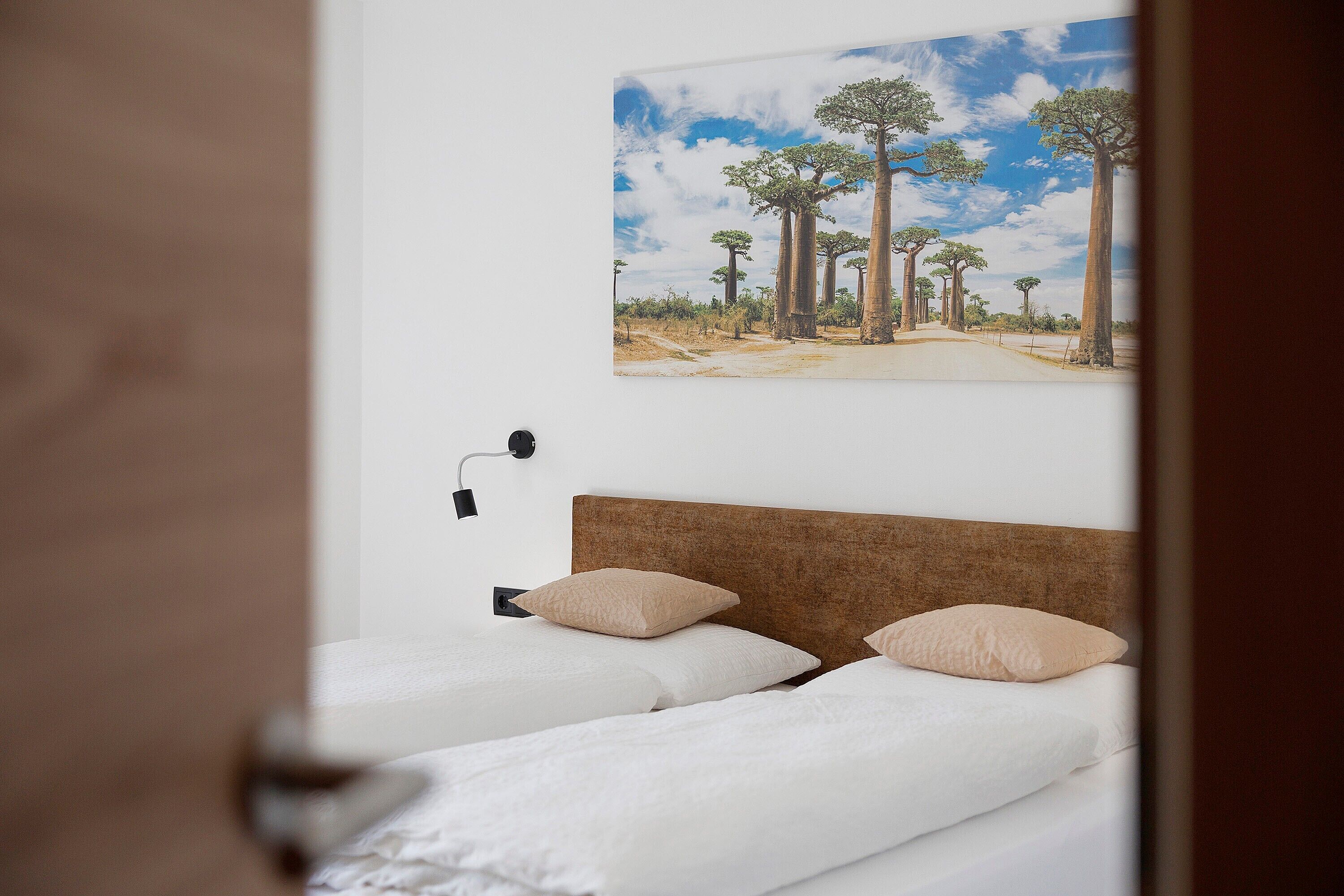 WiFi, bed sheets