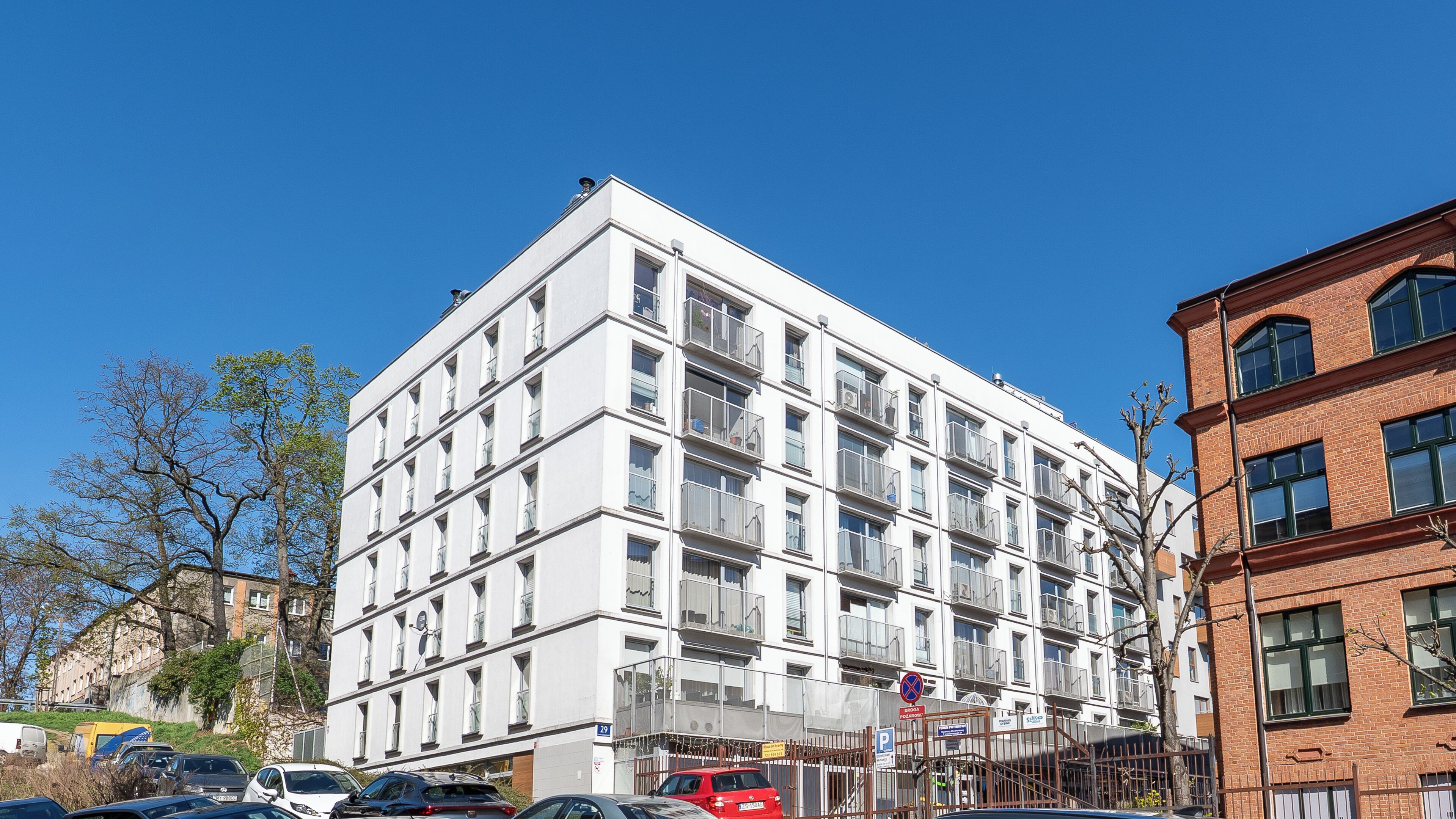 Fassade der Unterkunft