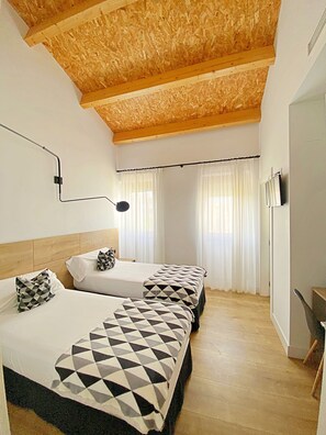 Deluxe Twin kamer, uitzicht op stad