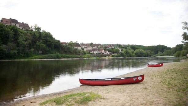 Beach - Studio C* Ferme du Port d'Enveaux* on the banks of the Dordogne (Saint-Vincent-de-Cosse)