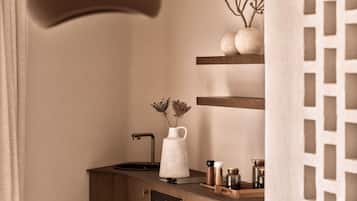 Villa Alemar - Delmar Collection | Private kitchen | Espresso maker, fridge, microwave, oven