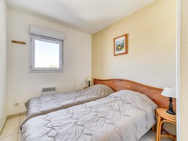 2 habitaciones y ropa de cama