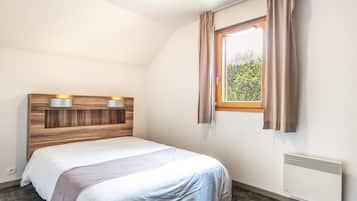 Chalet | 3 bilik tidur, cadar katil