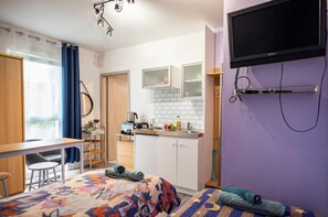 Iron/ironing board, WiFi, bed sheets - Cosy studio in Saint-Louis - near Basel (Saint-Louis)