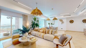 TV - Calm 4 Bed Oasis l Serene Sea View l Palm Jumeirah (Palm Jumeirah)