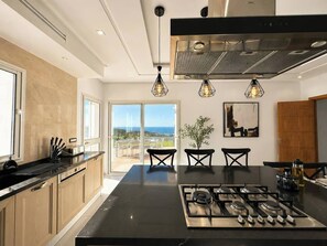 Villa, 5 Bedrooms, Private Pool, Garden View | Interior - Azura House Sea View Pool (Metline)