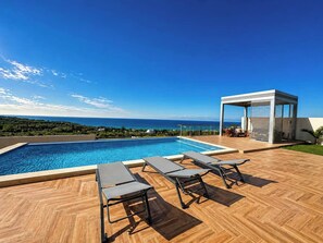 Villa, 5 Bedrooms, Private Pool, Garden View | Pool | Outdoor pool - Azura House Sea View Pool (Metline)