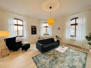Living area - YFB Designapartment Zwickau Zentrum (Zwickau)