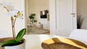 Leilighet, 1 queensize-seng med sovesofa, ikke-røyk, kjøkken | Innvendig