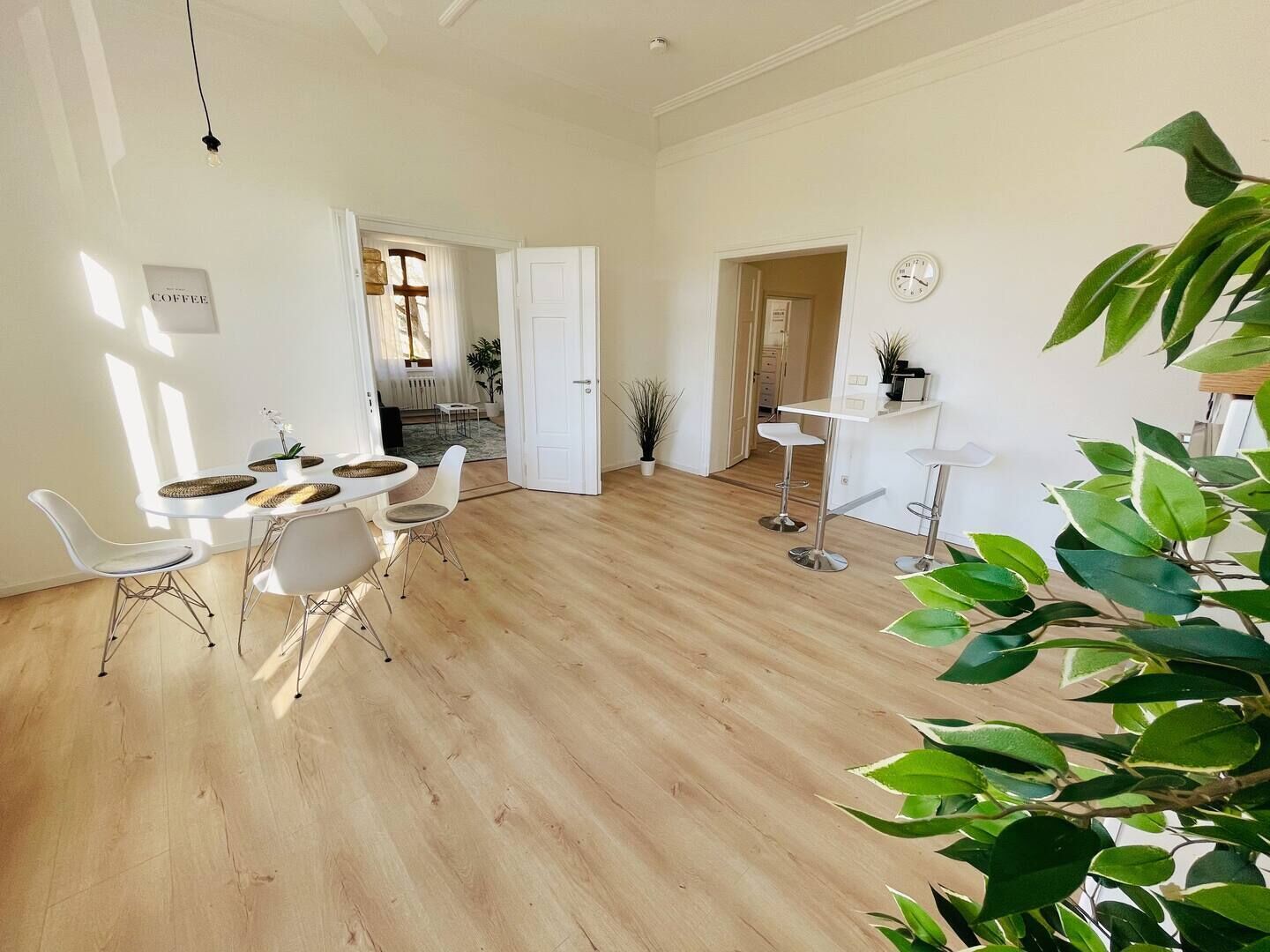 Apartment, 1 Queen-Bett und Schlafsofa, Nichtraucher, Küche | Speisen