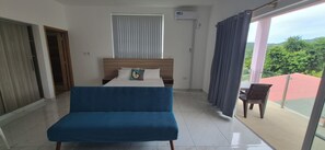 Room - Tranquil 2-bedroom apartment with AC in Anse Royale -Baracuda (Anse Royale)