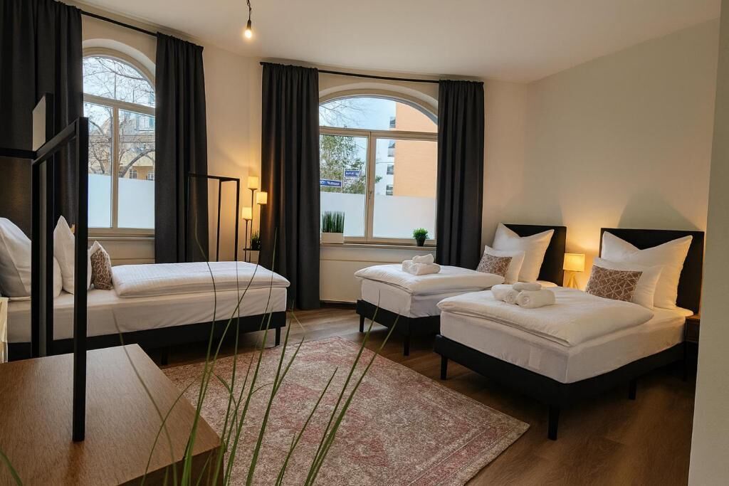 Blackout drapes, soundproofing, iron/ironing board, free WiFi