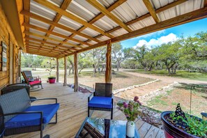 Interior - 2 Studio Cabins! Hill Country Escape w/ Fire Pit (Johnson City)