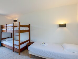 Apartemen | 2 kamar tidur dan seprai linen